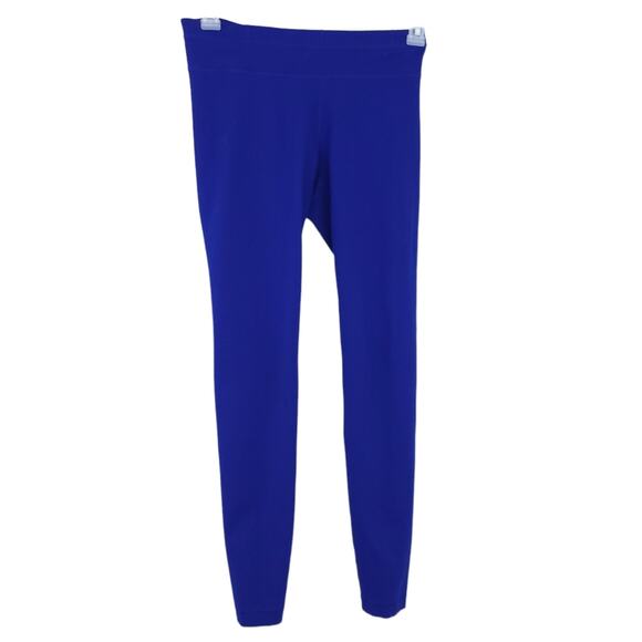 Under Armour Pants - Under Armour Full Length Leggings Blue Fits Like Medium Yoga Gym Running Workout